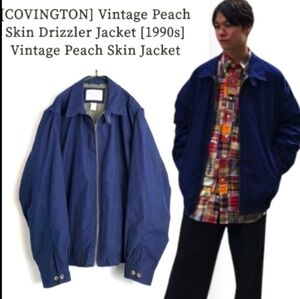 Covington 90's Vintage Peach Drizzler Jacket,ITS BACK.MENS 90s Style